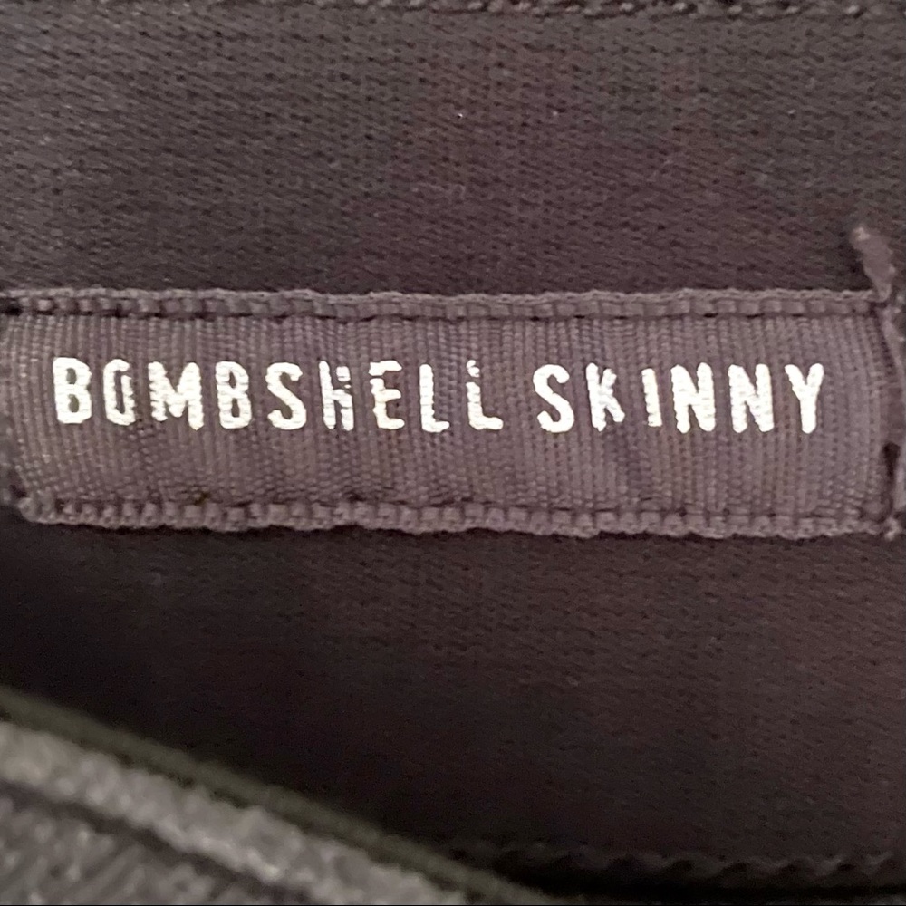 Torrid Bombshell Skinny Premium Stretch Black Denim Jeans Women’s Size 20 - Picture 5 of 13